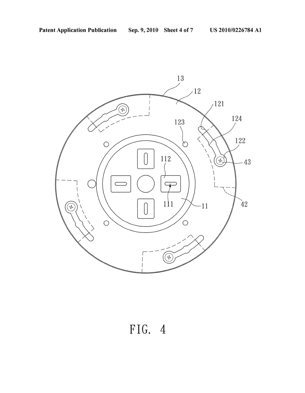 Hanging Fan with a Ceiling Mount Structure - diagram, schematic, and image 05