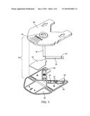 Mechanical cartridge with test strip fluid control features for use in a fluid analyte meter diagram and image