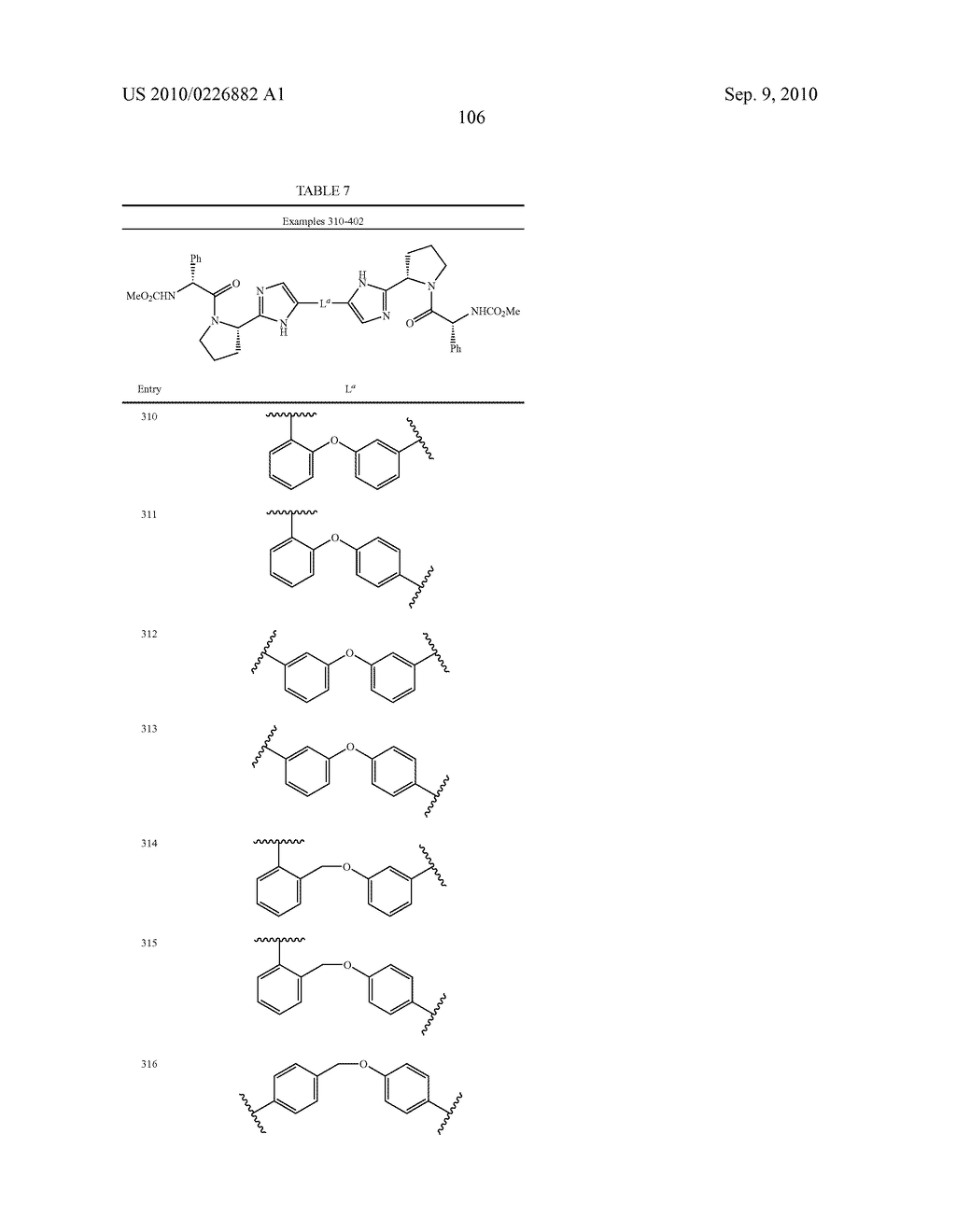 LINKED DIIMIDAZOLE ANTIVIRALS - diagram, schematic, and image 107