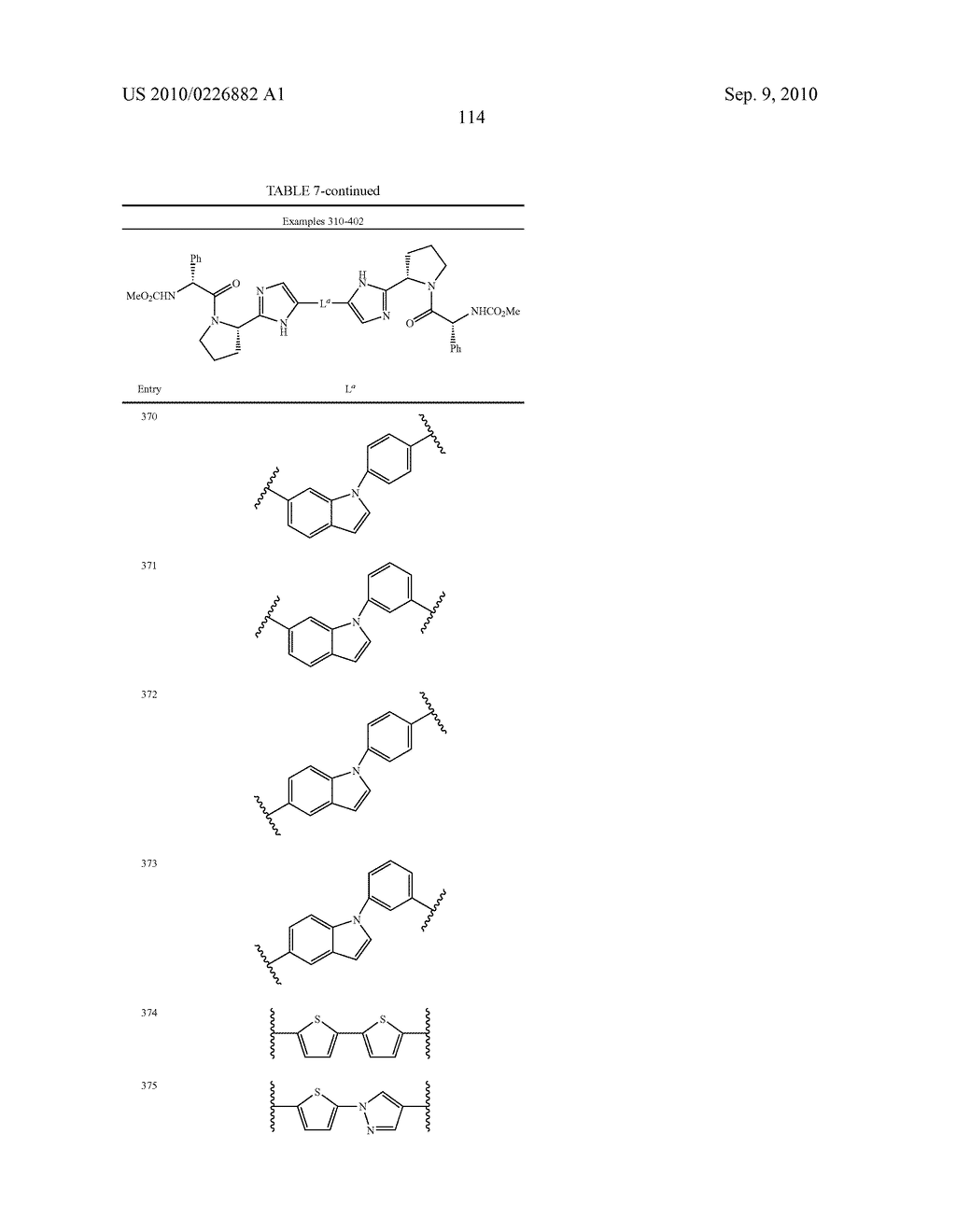 LINKED DIIMIDAZOLE ANTIVIRALS - diagram, schematic, and image 115