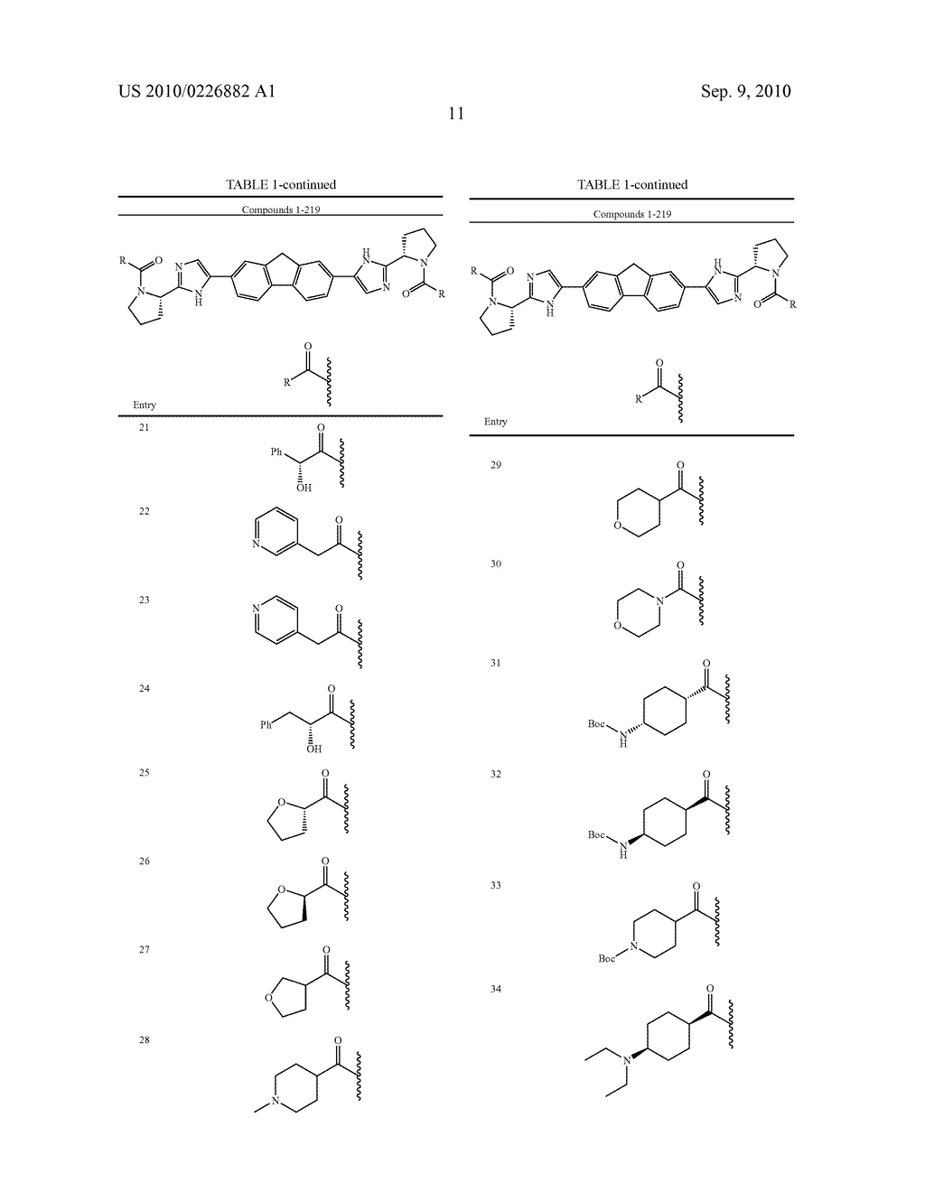 LINKED DIIMIDAZOLE ANTIVIRALS - diagram, schematic, and image 12