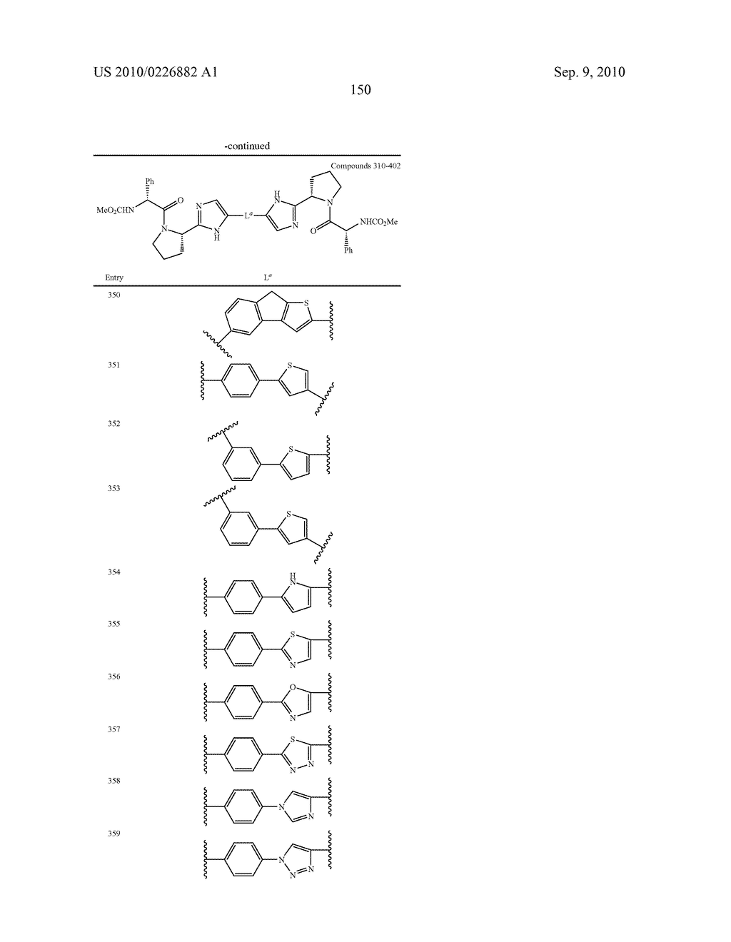 LINKED DIIMIDAZOLE ANTIVIRALS - diagram, schematic, and image 151