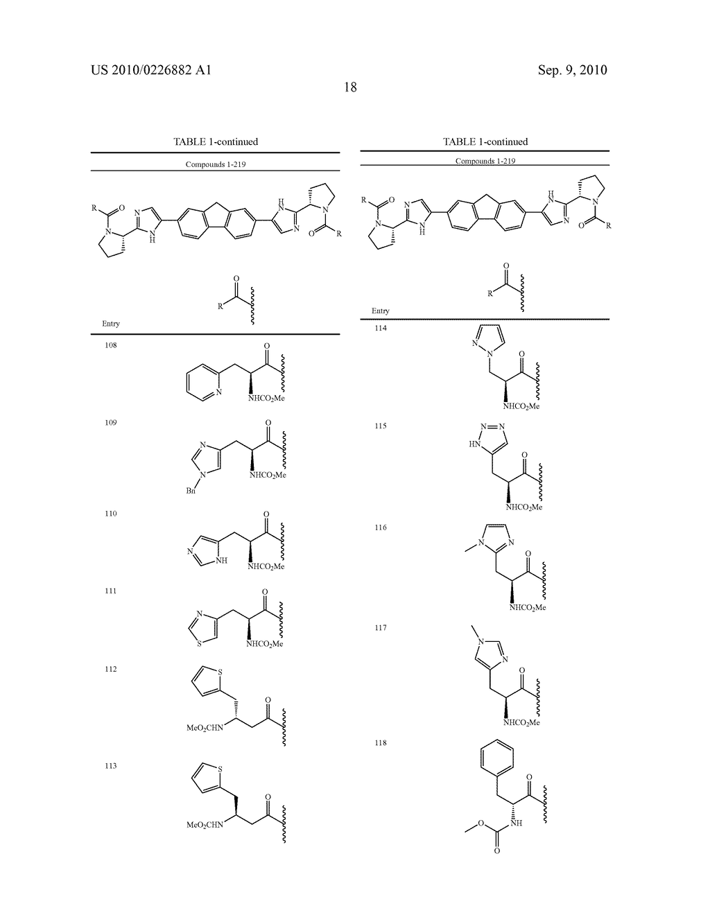 LINKED DIIMIDAZOLE ANTIVIRALS - diagram, schematic, and image 19