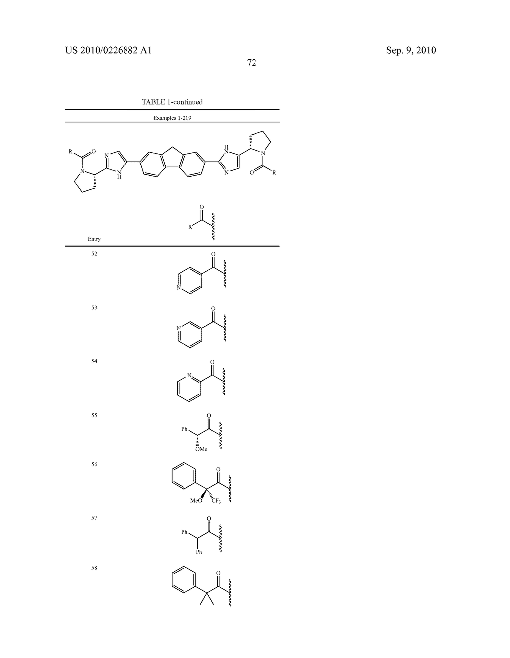 LINKED DIIMIDAZOLE ANTIVIRALS - diagram, schematic, and image 73