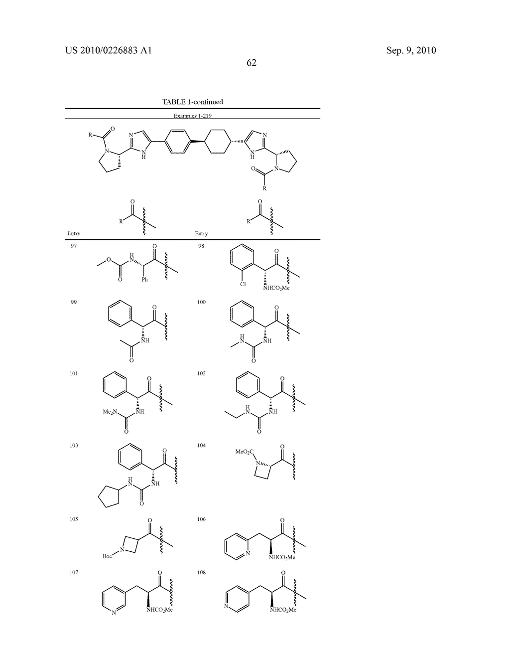 LINKED DIIMIDAZOLE DERIVATIVES - diagram, schematic, and image 63