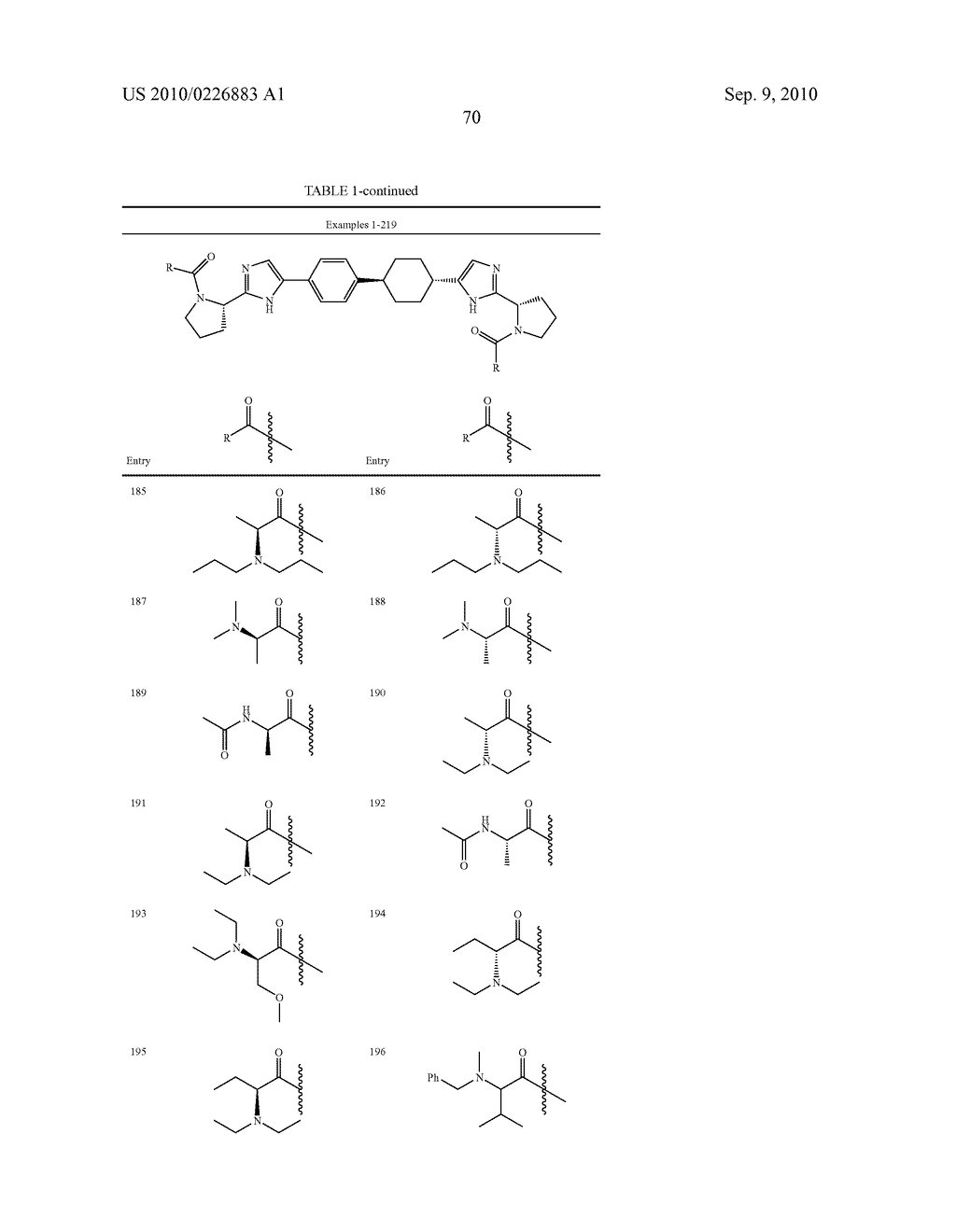 LINKED DIIMIDAZOLE DERIVATIVES - diagram, schematic, and image 71