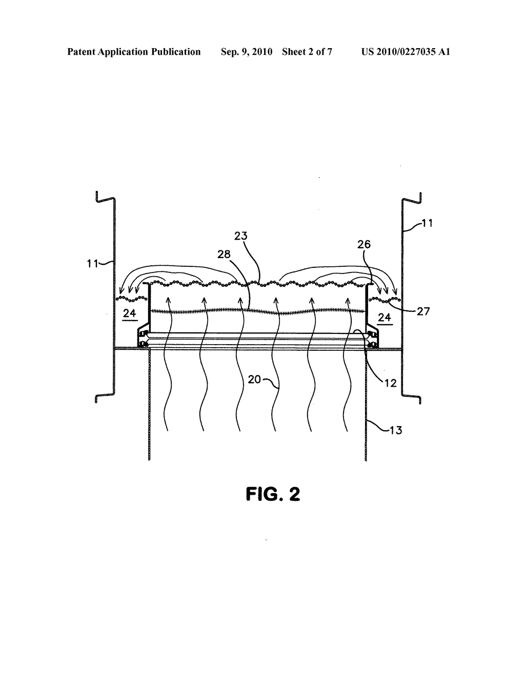 Vertical flow french fryer - diagram, schematic, and image 03