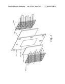 Membrane fuel cell with composite electrode plates diagram and image