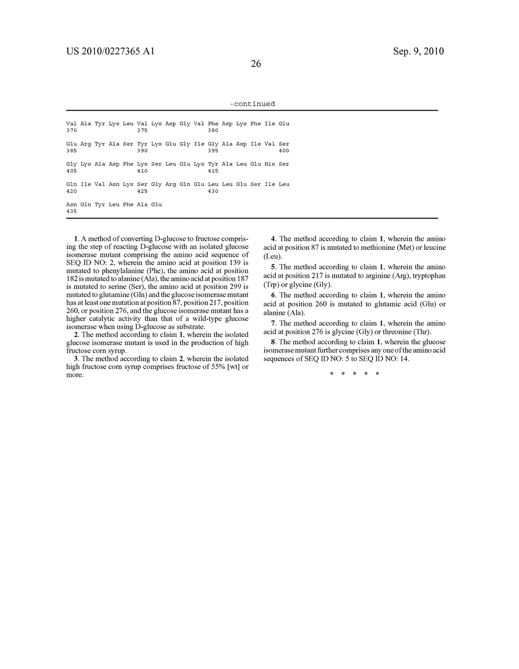 Methods of using isolated glucose isomerase - diagram, schematic, and image 28