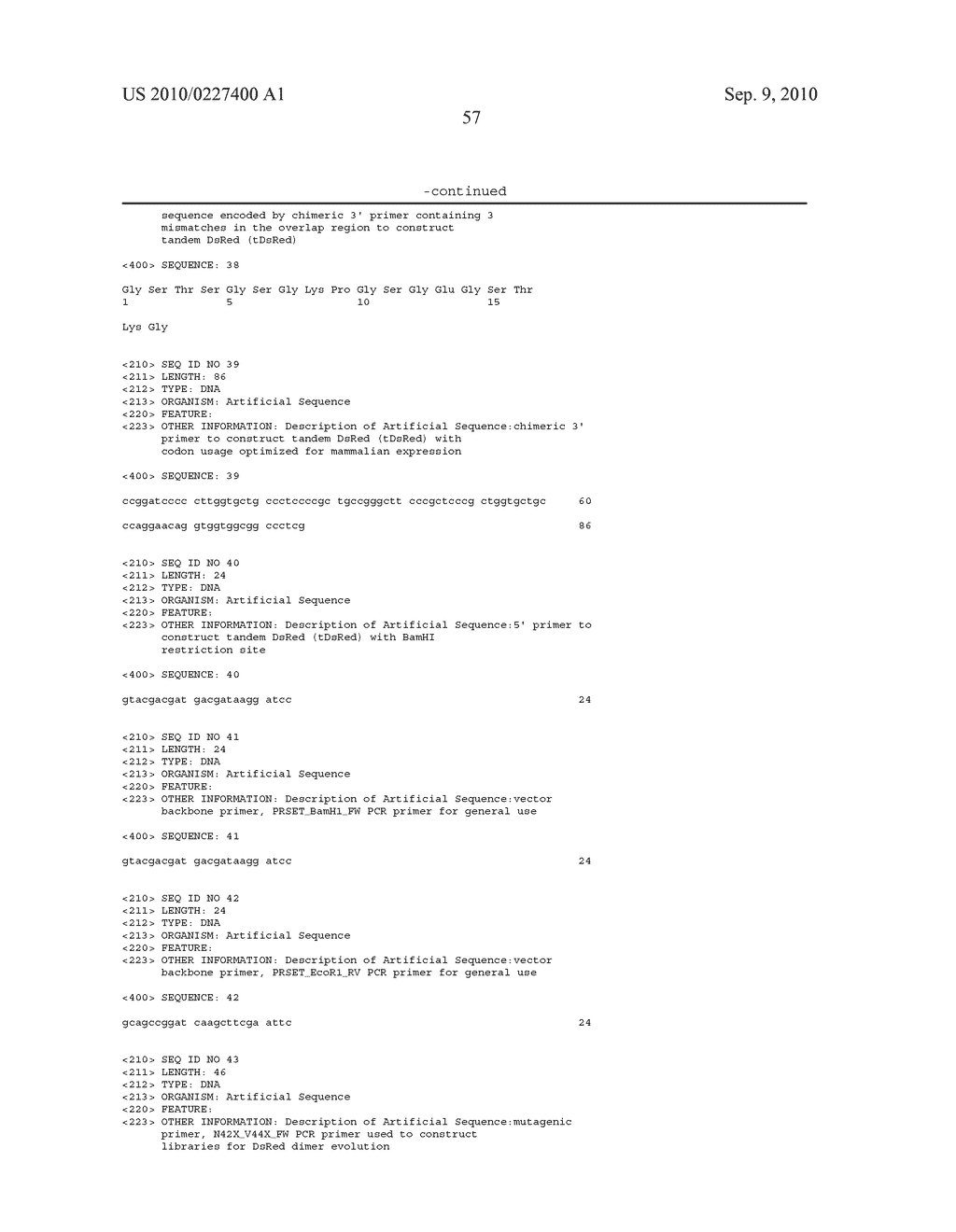 MONOMERIC AND DIMERIC FLUORESCENT PROTEIN VARIANTS AND METHODS FOR MAKING SAME - diagram, schematic, and image 122