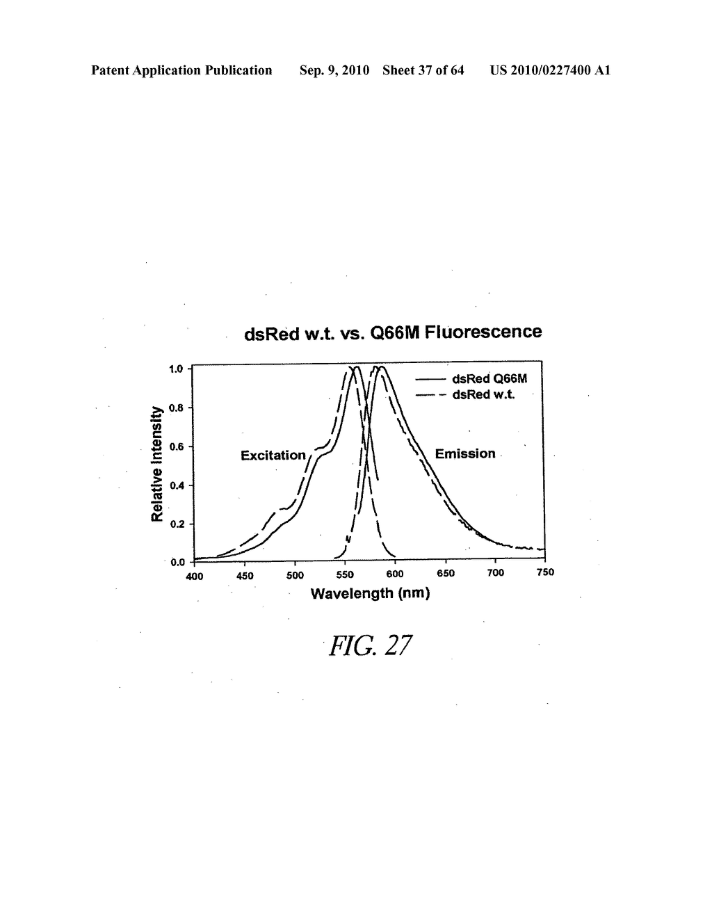 MONOMERIC AND DIMERIC FLUORESCENT PROTEIN VARIANTS AND METHODS FOR MAKING SAME - diagram, schematic, and image 38