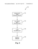 METHOD OF FABRICATING A SEMICONDUCTOR PACKAGE WITH MOLD LOCK OPENING diagram and image