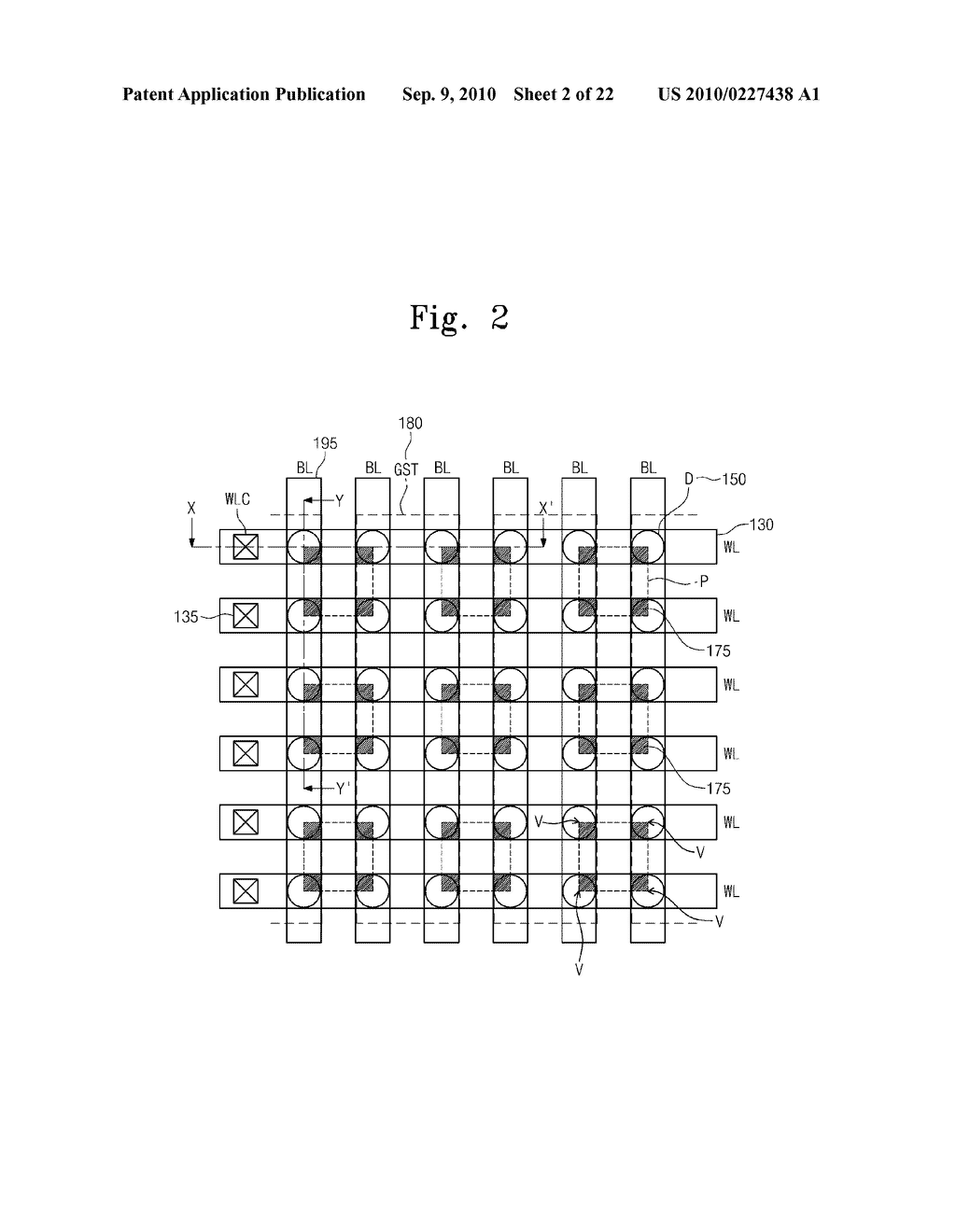 RESISTANCE VARIABLE MEMORY DEVICE AND METHOD OF FABRICATING THE SAME - diagram, schematic, and image 03