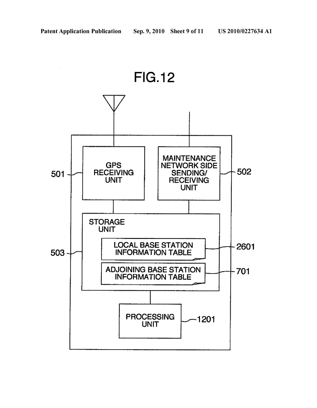 ADJOINING BASE STATION DETERMINING METHOD AND MANAGEMENT DEVICE - diagram, schematic, and image 10