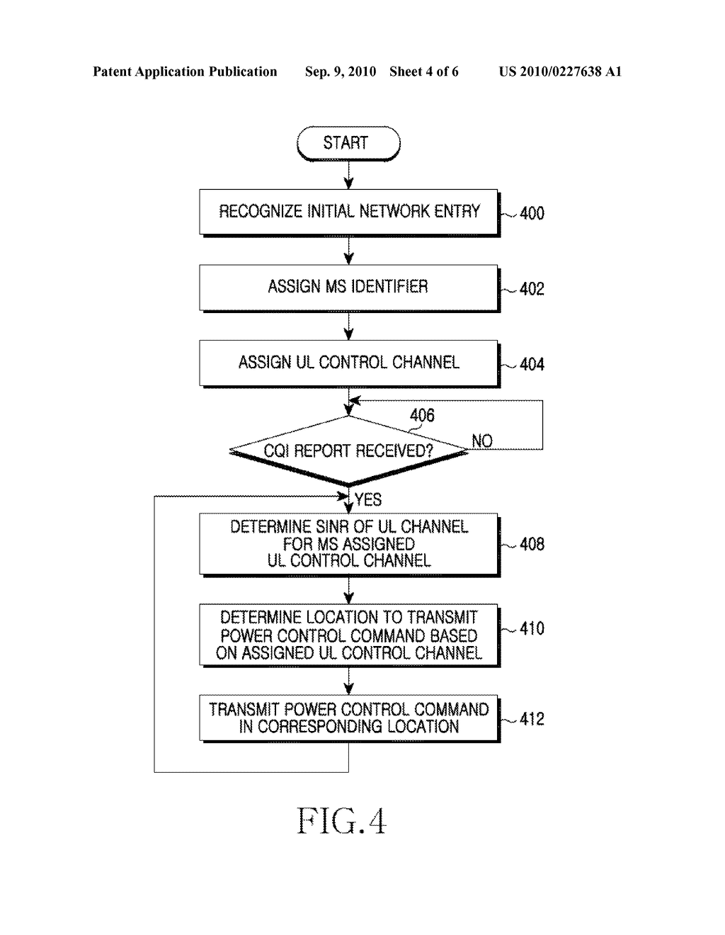 METHOD AND APPARATUS FOR POWER CONTROL IN A WIRELESS COMMUNICATION SYSTEM - diagram, schematic, and image 05