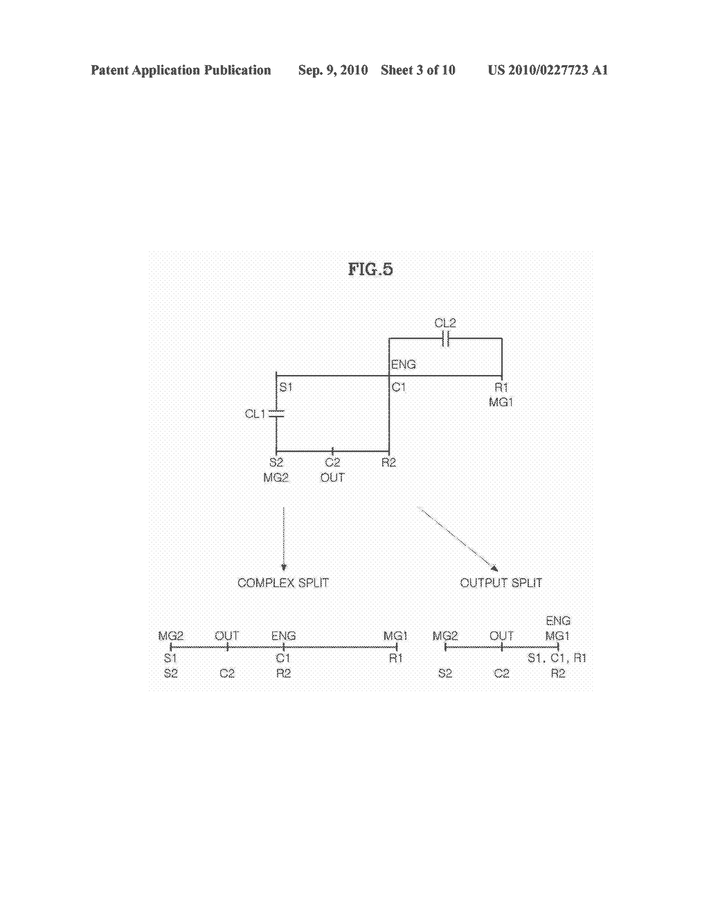 POWER TRAIN FOR HYBRID VEHICLE - diagram, schematic, and image 04