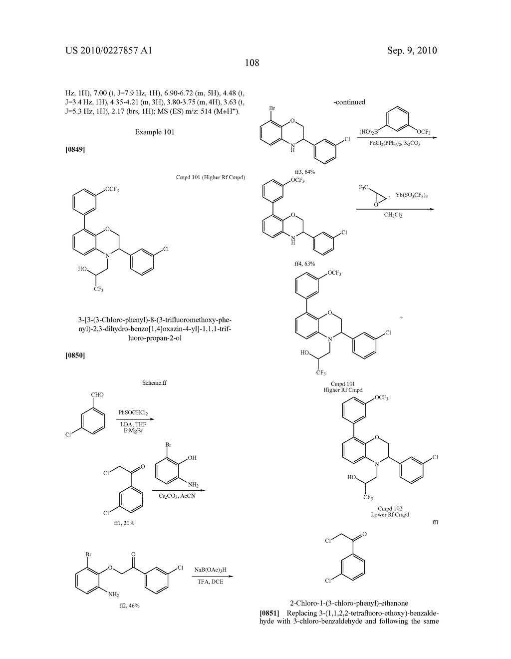 3,4-DIHYDRO-2H-BENZO[1,4]OXAZINE AND THIAZINE DERIVATIVES AS CETP INHIBITORS - diagram, schematic, and image 109