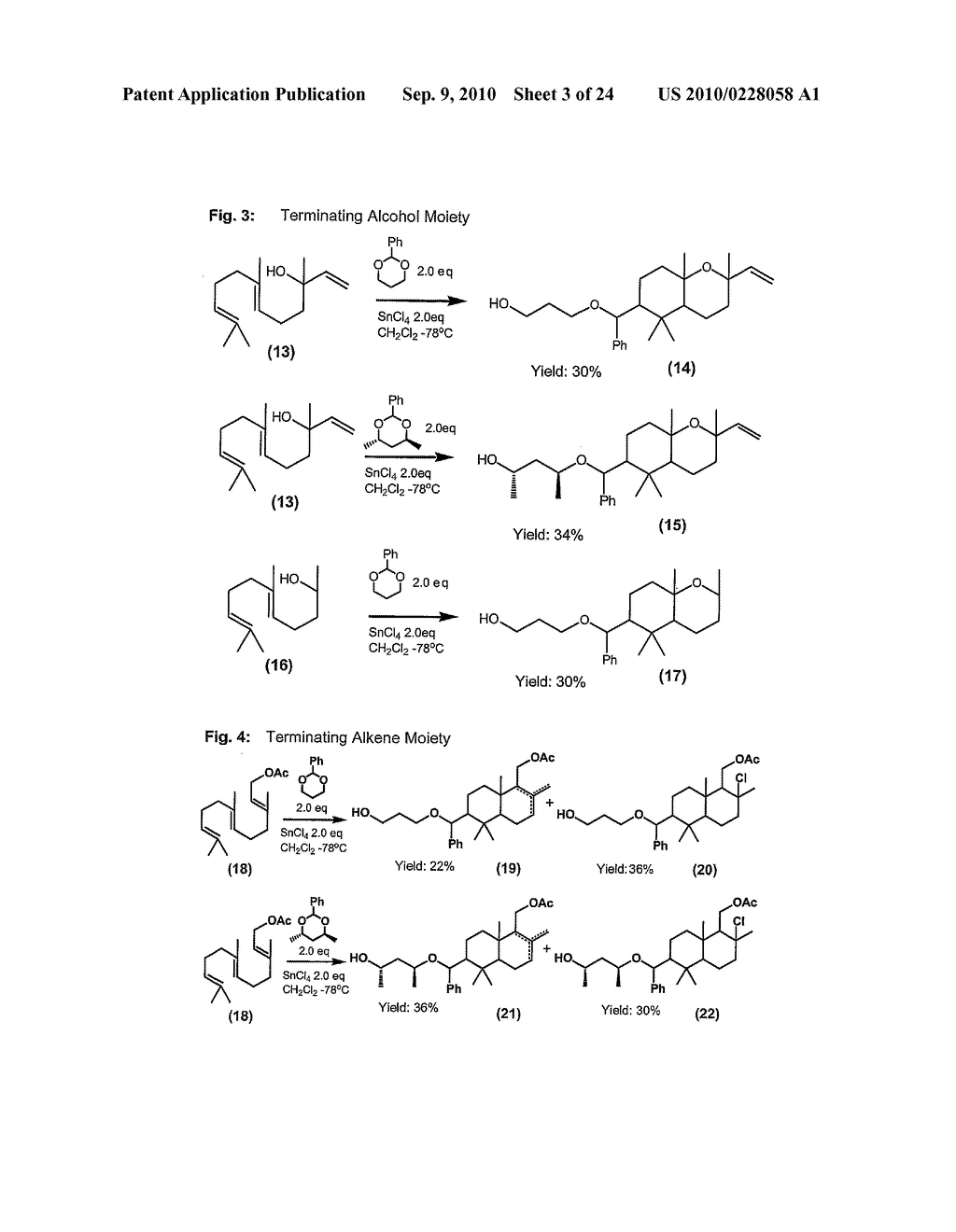 CYCLISATION PROCESS OF FORMING A MULTIPLE RING COMPOUND - diagram, schematic, and image 04