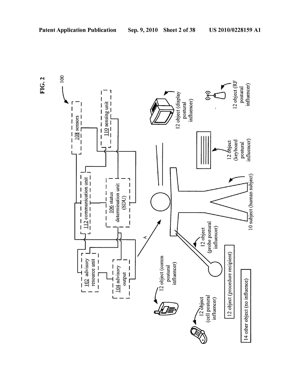 Postural information system and method - diagram, schematic, and image 03