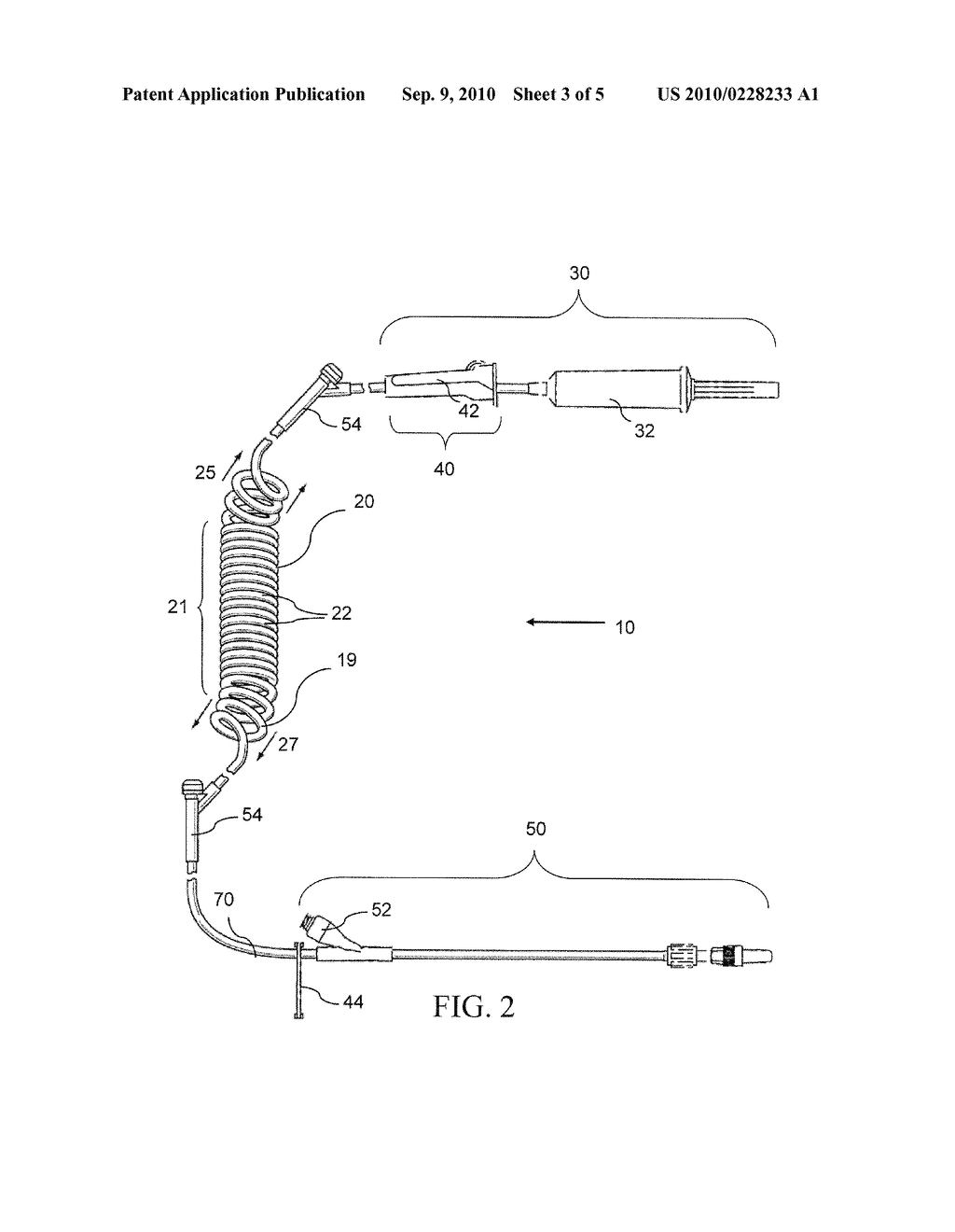 MEDICAL DEVICE FOR INFUSION HAVING COILED TUBING OF ADJUSTABLE LENGTH - diagram, schematic, and image 04