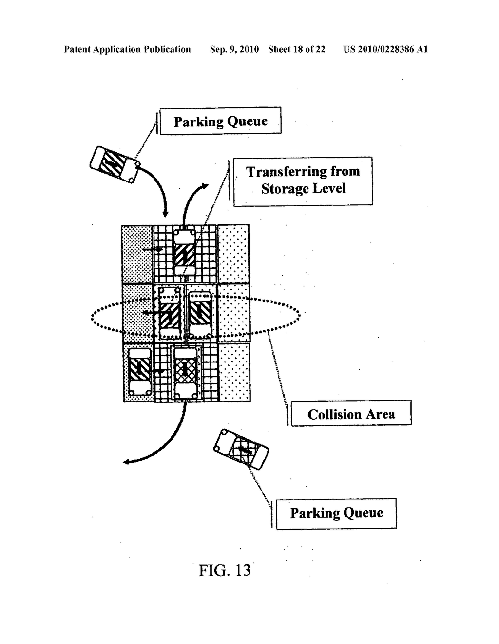 Method and System for Enabling Automated Receiving and Retrieving of Cargo for Storing Purposes - diagram, schematic, and image 19