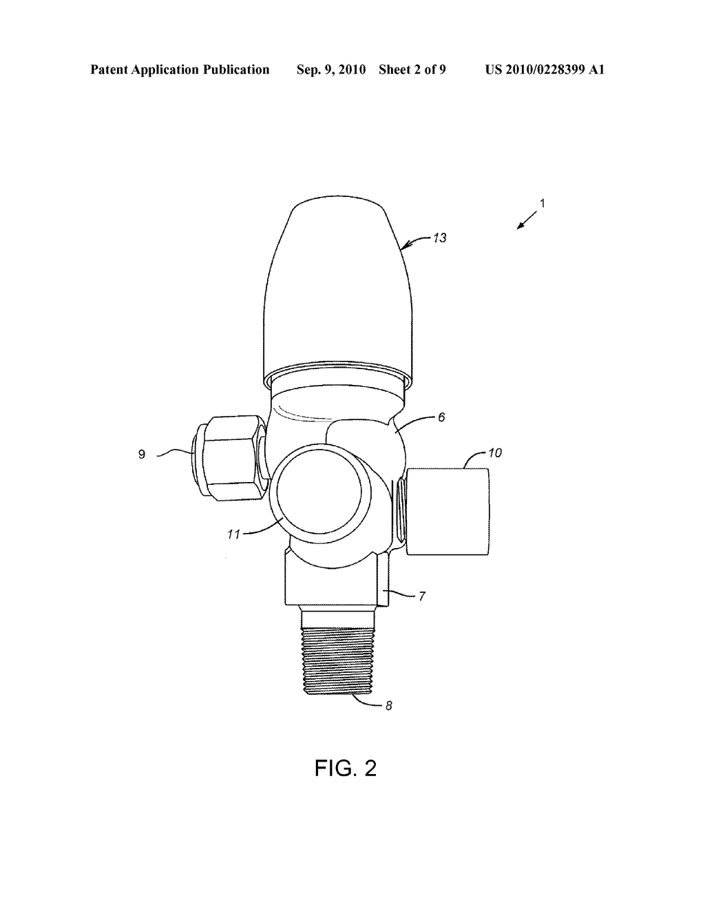 PRESSURE REGULATOR ASSEMBLY AND SYSTEM FOR THE CONTROLLED STORAGE AND DISPENSING OF A FLUID - diagram, schematic, and image 03