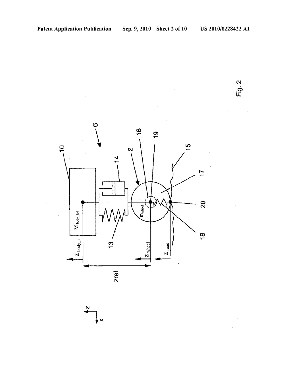 METHOD FOR DETERMINING AT LEAST ONE DISPLACEMENT STATE OF A VEHICLE BODY - diagram, schematic, and image 03