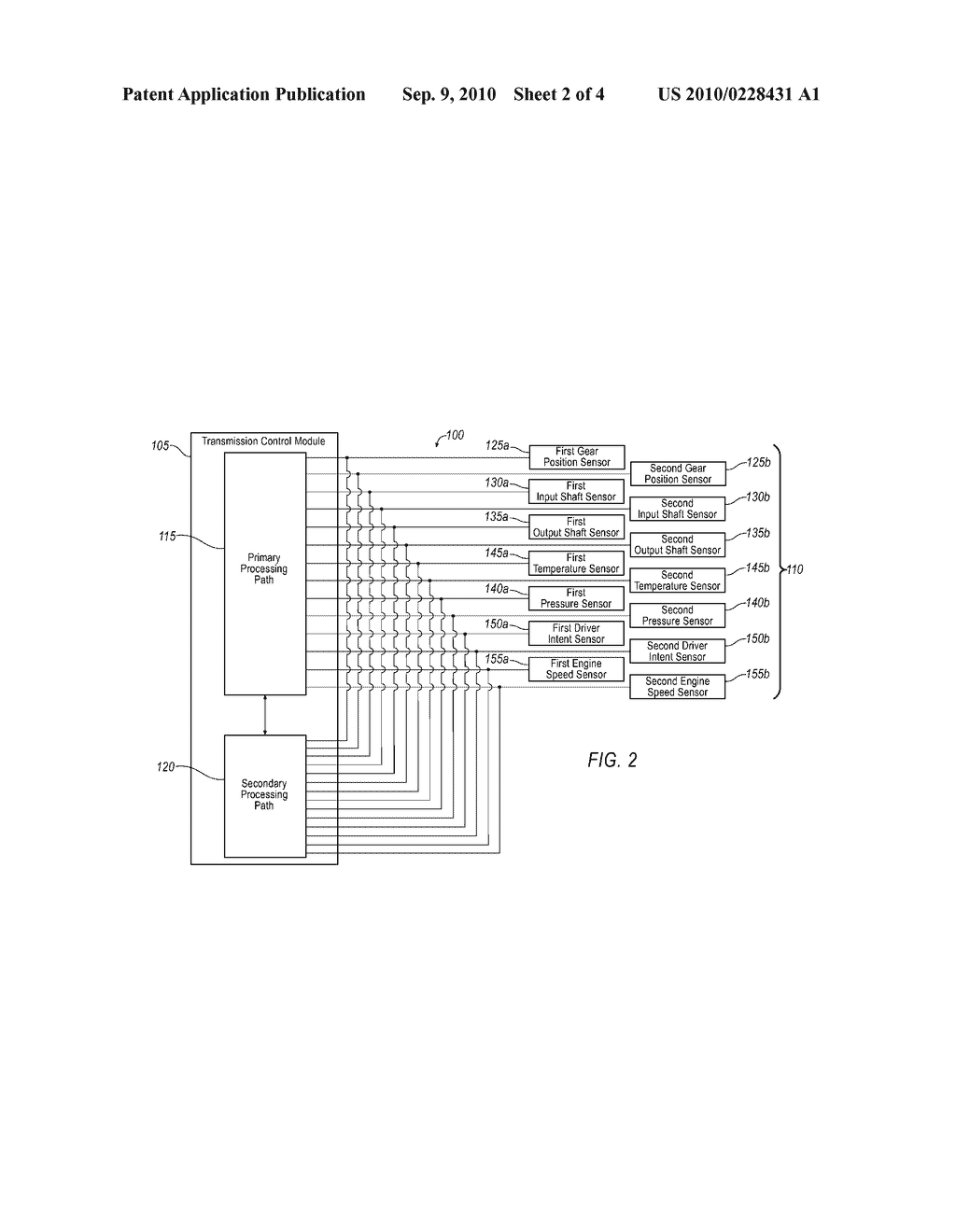 TRANSMISSION CONTROL MODULE WITH MULTIPLE SENSOR INPUTS - diagram, schematic, and image 03