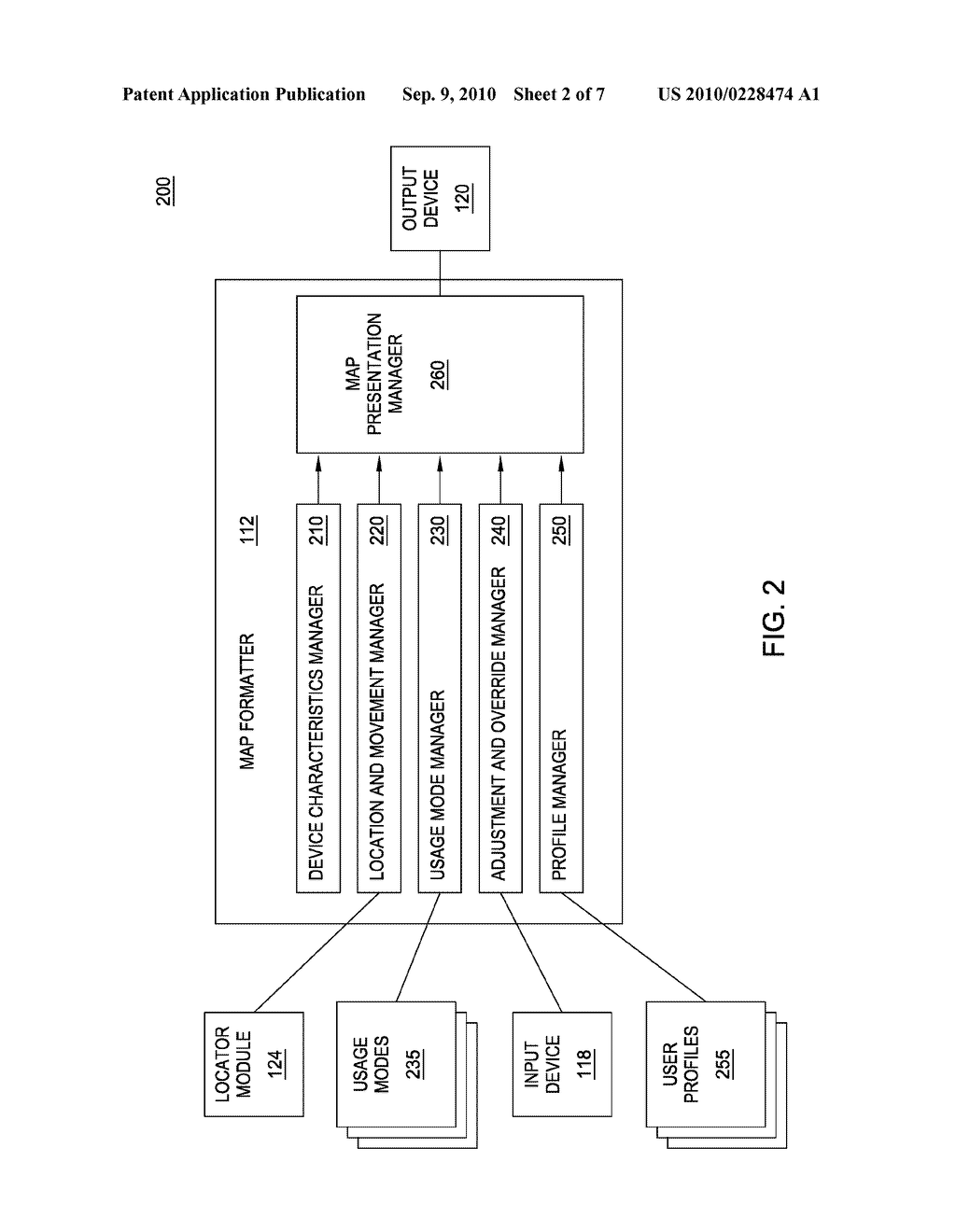 ENHANCED ADAPTIVE OPTIMIZATION AND PRESENTATION OF ON-LINE MAP DATA - diagram, schematic, and image 03