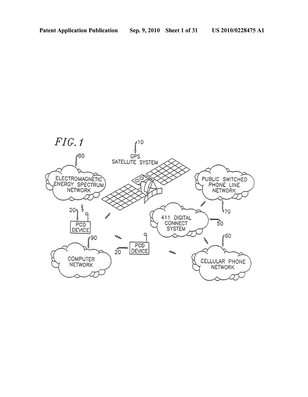PERSONAL COMMUNICATION SYSTEM TO SEND AND RECEIVE VOICE DATA POSITIONING INFORMATION - diagram, schematic, and image 02