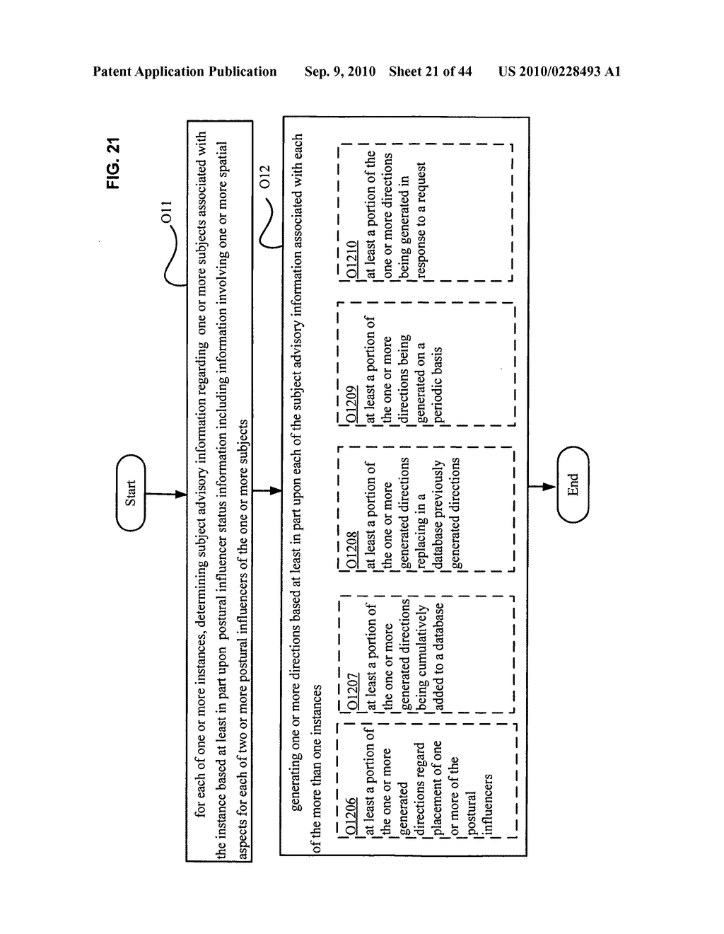 Postural information system and method including direction generation based on collection of subject advisory information - diagram, schematic, and image 22