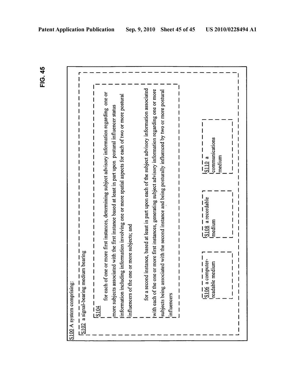 Postural information system and method including determining subject advisory information based on prior determined subject advisory information - diagram, schematic, and image 46