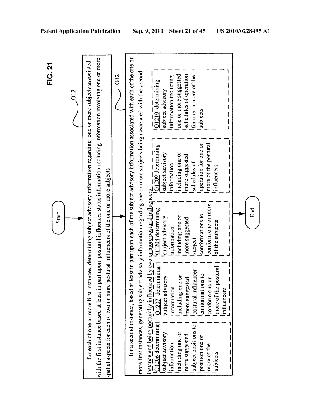 Postural information system and method including determining subject advisory information based on prior determined subject advisory information - diagram, schematic, and image 22