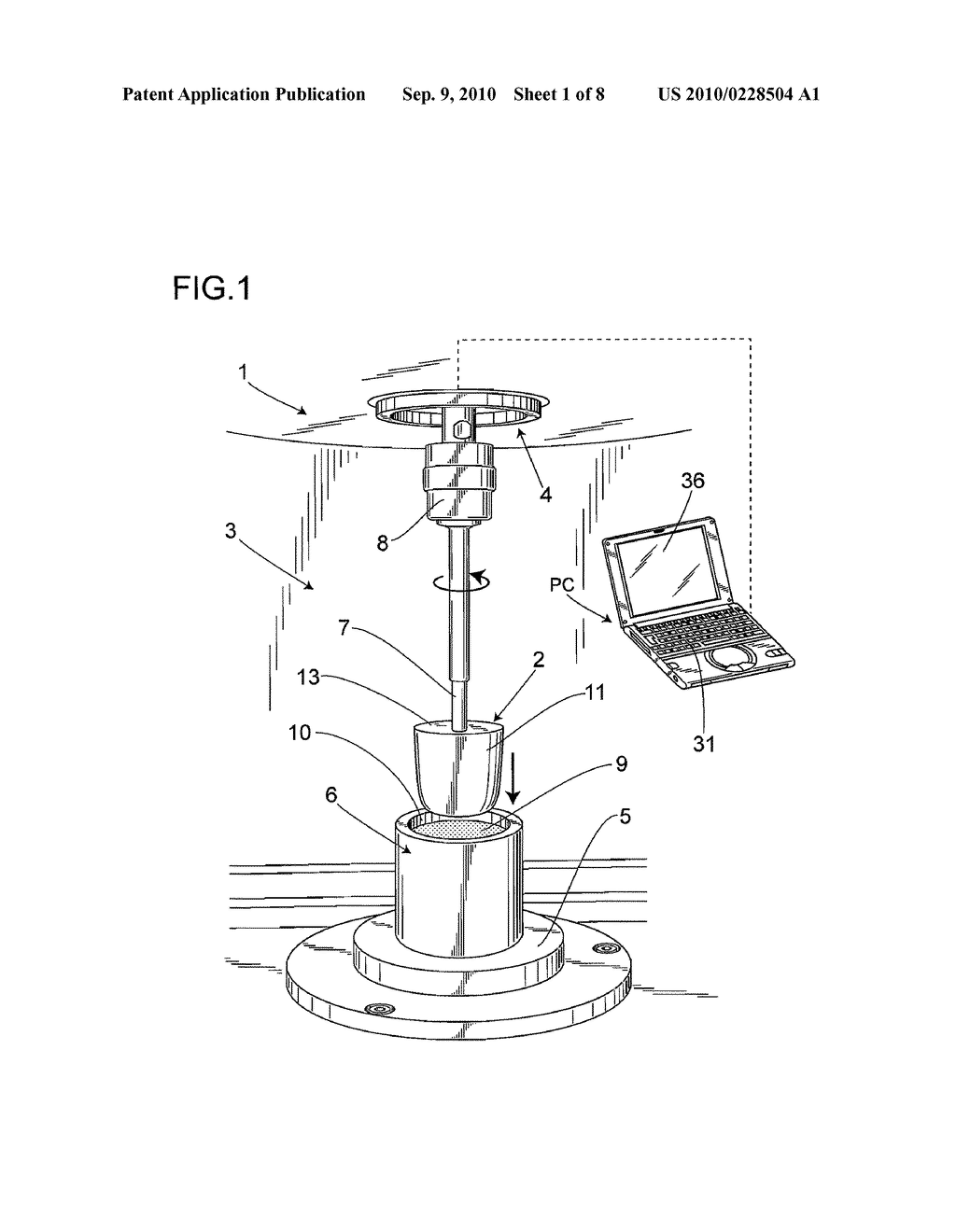 PLANAR ELONGATIONAL VISCOSITY MEASURING METHOD AND PLANAR ELONGATIONAL VISCOSITY MEASURING APPARATUS - diagram, schematic, and image 02