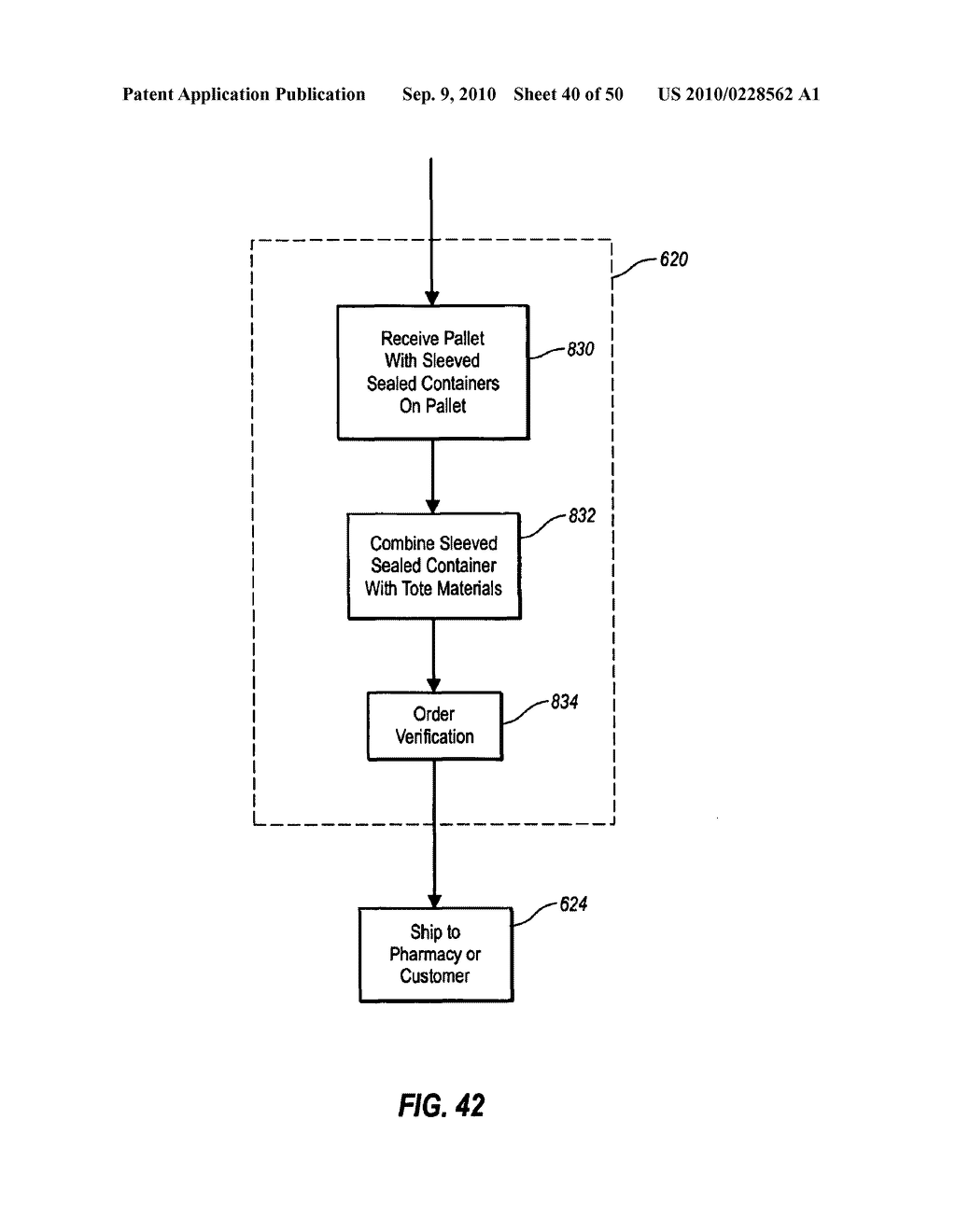 System and Method for Verifying and Assembling a Multiple Prescription Package - diagram, schematic, and image 41