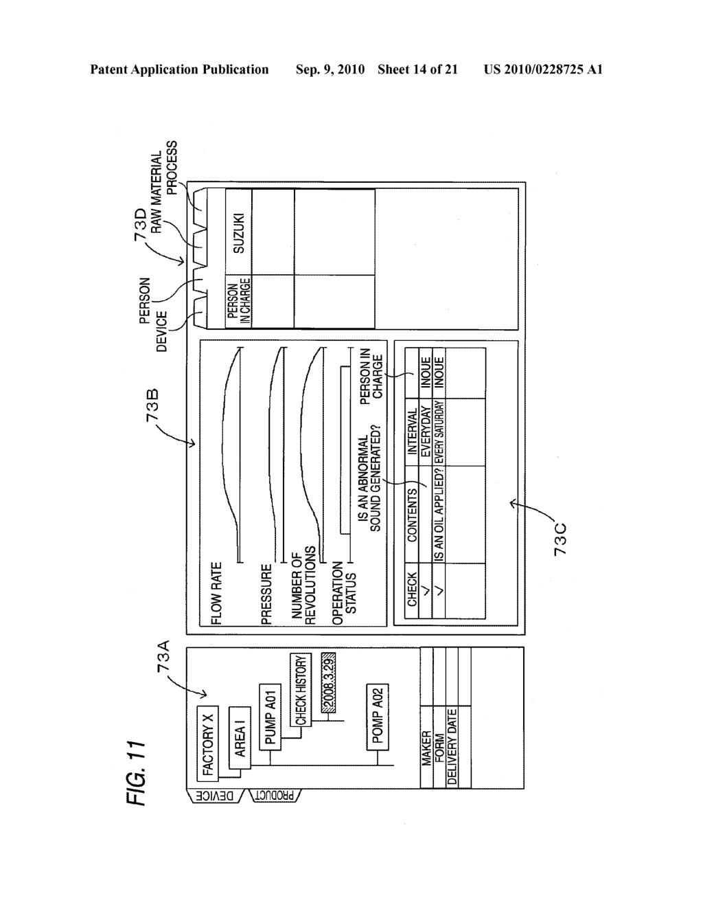 PLANT INFORMATION MANAGING DEVICE AND PLANT INFORMATION MANAGING METHOD - diagram, schematic, and image 15