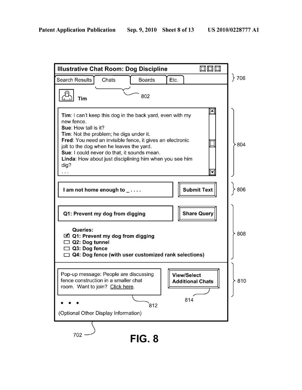 Identifying a Discussion Topic Based on User Interest Information - diagram, schematic, and image 09