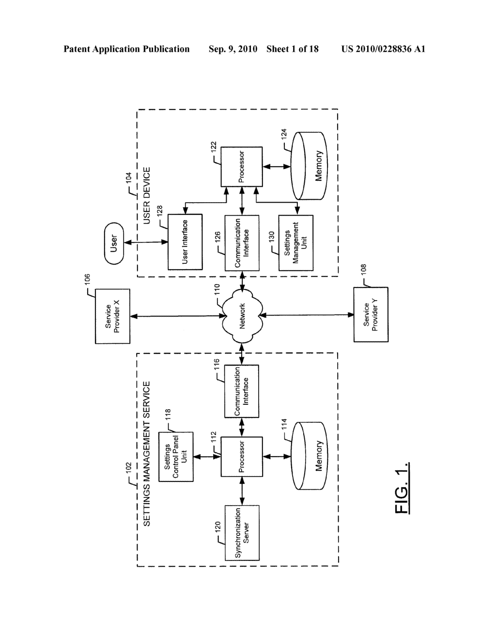 METHODS, APPARATUSES, AND COMPUTER PROGRAM PRODUCTS FOR FACILITATING SYNCHRONIZATION OF SETTING CONFIGURATIONS - diagram, schematic, and image 02