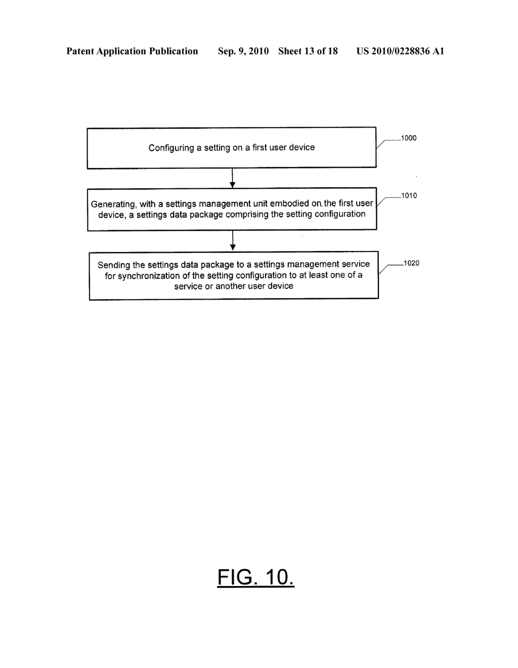 METHODS, APPARATUSES, AND COMPUTER PROGRAM PRODUCTS FOR FACILITATING SYNCHRONIZATION OF SETTING CONFIGURATIONS - diagram, schematic, and image 14