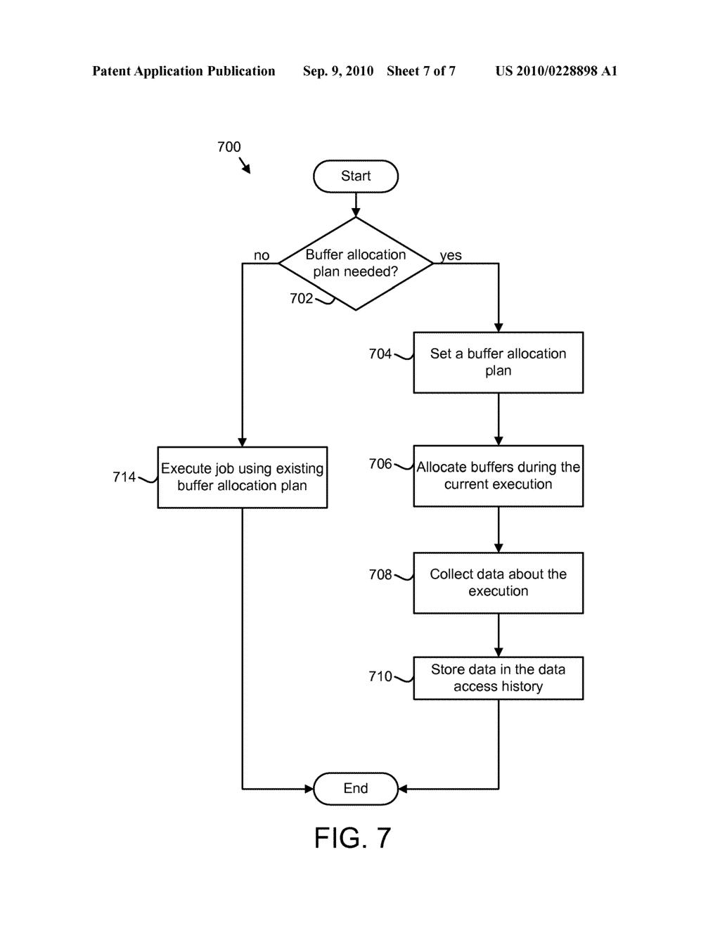 APPARATUS, SYSTEM, AND METHOD FOR REAL TIME JOB-SPECIFIC BUFFER ALLOCATION - diagram, schematic, and image 08