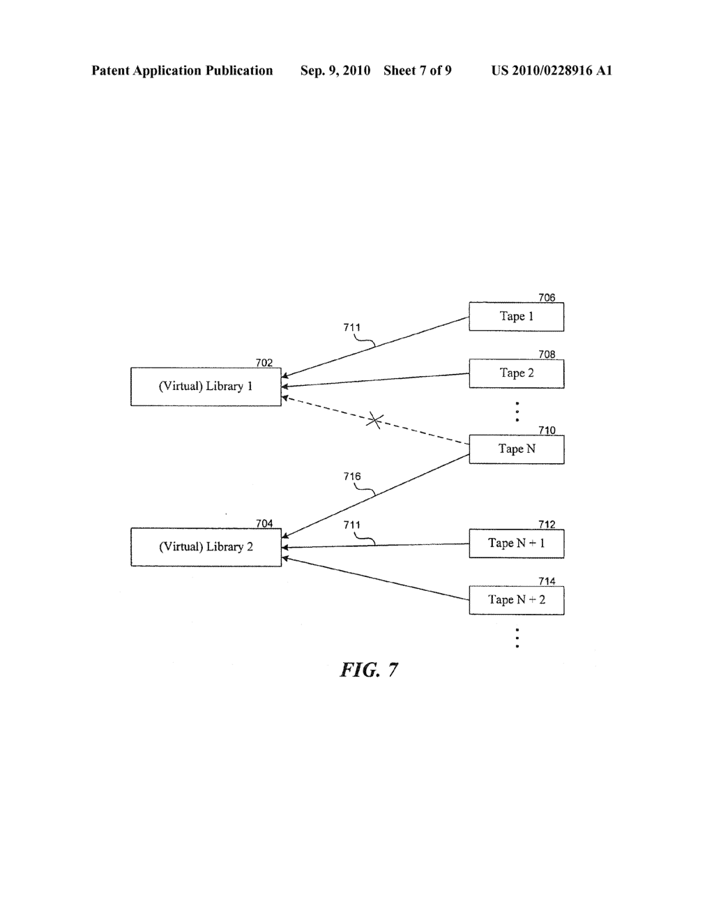 Apparatus & Method for Virtualizing Data Storage Media, Such as for Use in a Data Storage Library Providing Resource Virtualization - diagram, schematic, and image 08