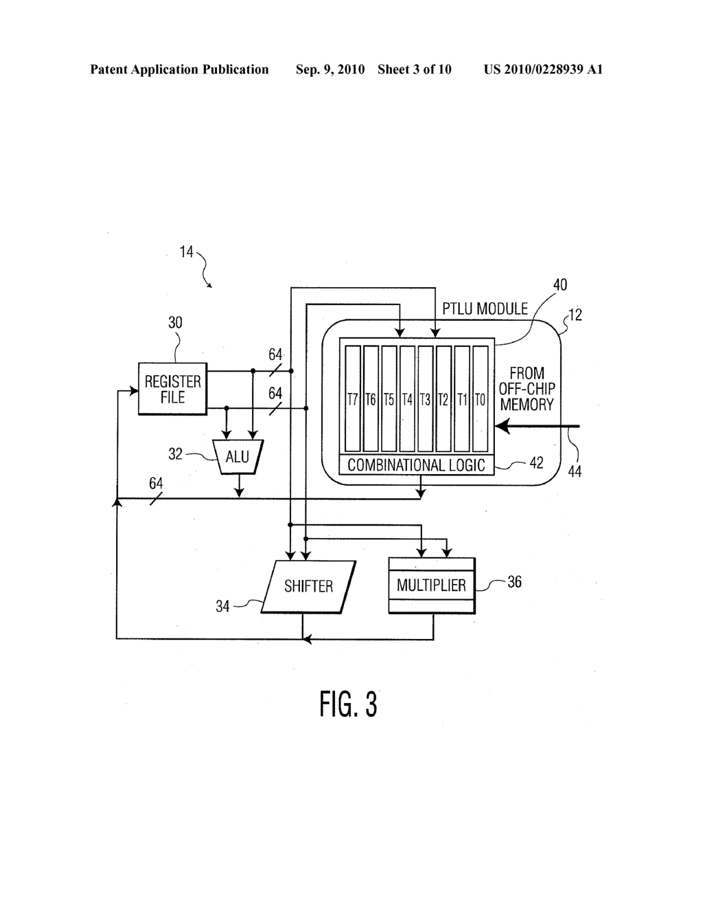 Parallel Read Functional Unit for Microprocessors - diagram, schematic, and image 04