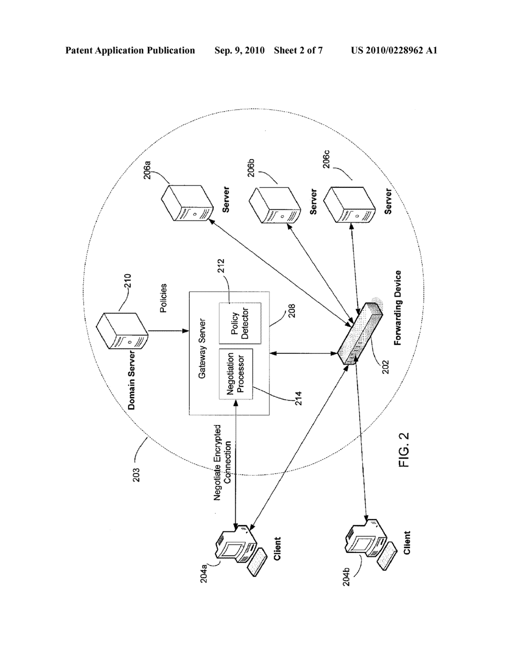 OFFLOADING CRYPTOGRAPHIC PROTECTION PROCESSING - diagram, schematic, and image 03