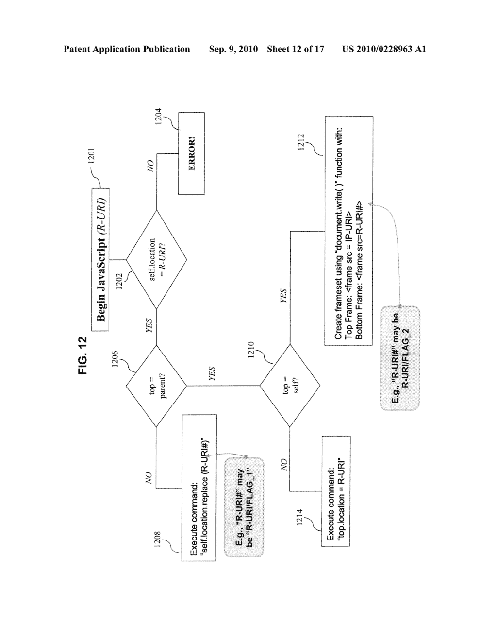 METHODS OF PLACING ADVERTISMENTS, INTERSTITIALS AND TOOLBARS IN A WEB BROWSER - diagram, schematic, and image 13