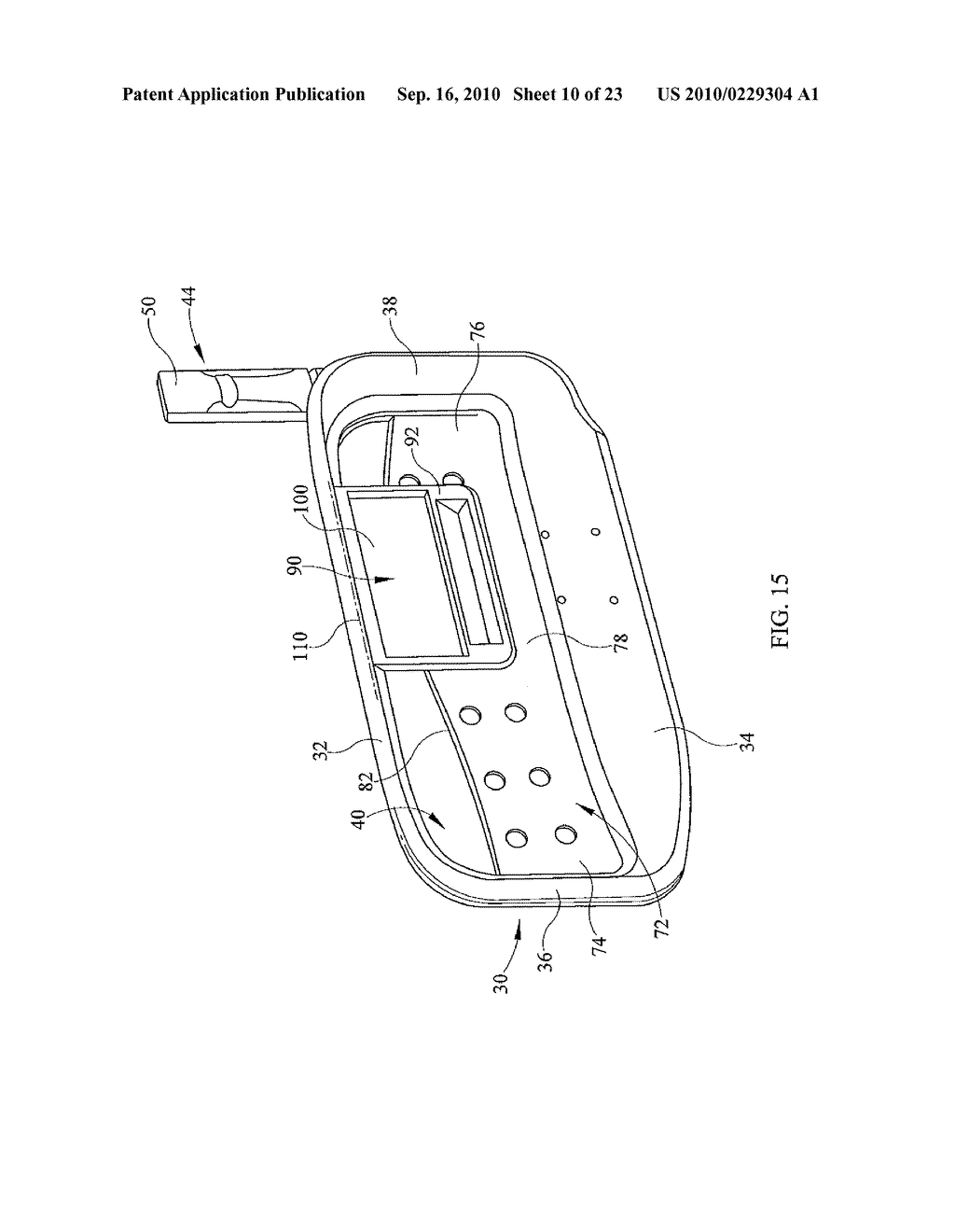 Siderail and Control Unit Therefor - diagram, schematic, and image 11