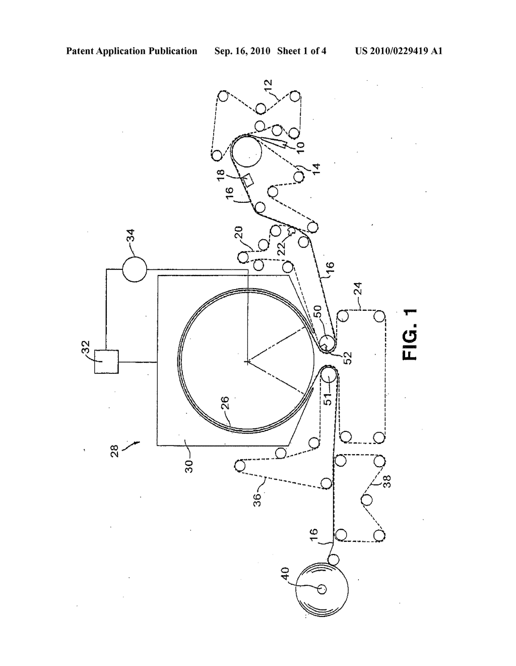 System and Process for Throughdrying Tissue Products - diagram, schematic, and image 02