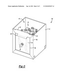 FRAME ASSEMBLY FOR A DISPLAY BIN diagram and image