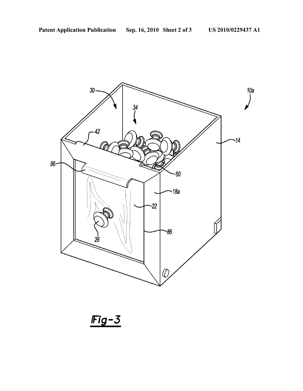 FRAME ASSEMBLY FOR A DISPLAY BIN - diagram, schematic, and image 03