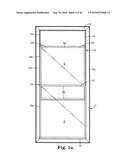 RETRACTABLE SCREEN SYSTEM PROVIDING A POSITIONING FORCE FOR A MOVABLE SASH diagram and image