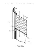 RETRACTABLE SCREEN SYSTEM PROVIDING A POSITIONING FORCE FOR A MOVABLE SASH diagram and image